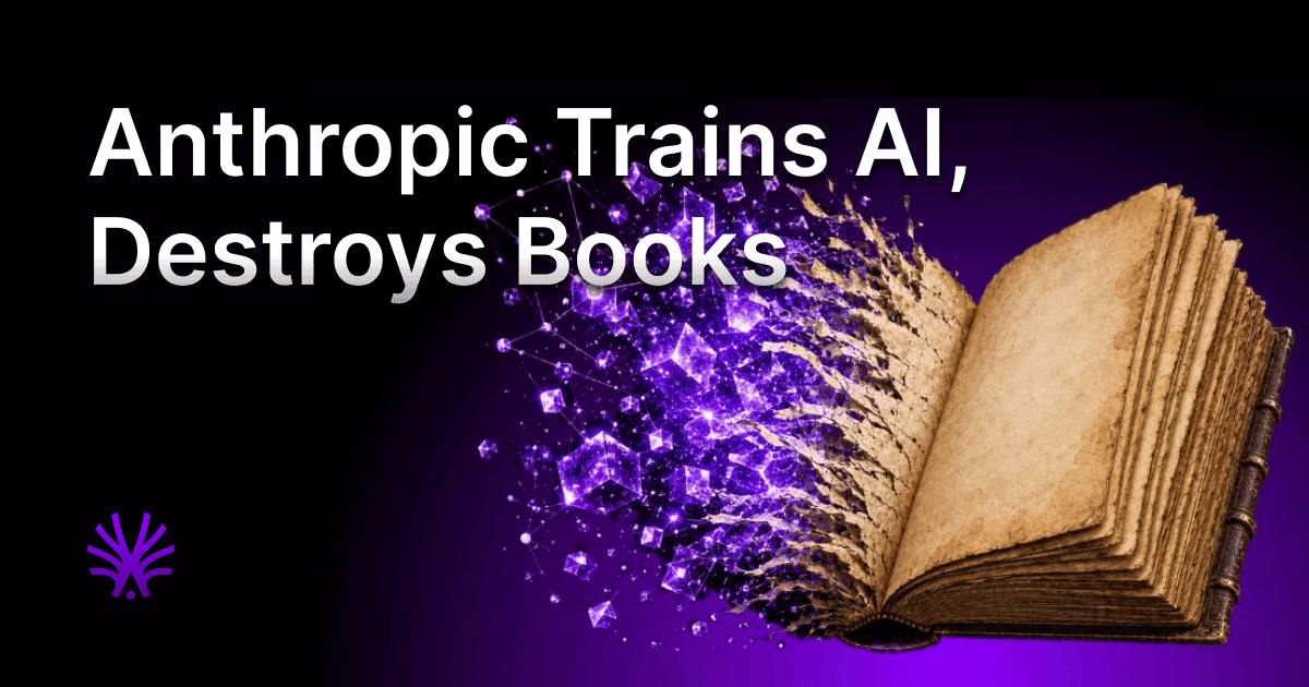 Rare books and AI training data